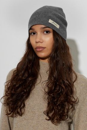 Jacquemus Wool Beanie Chevron, Unisex, Grey