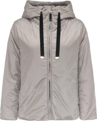 Max Mara Jassen, Dames, Grijs, L, Stijlvolle Greenh Jurk