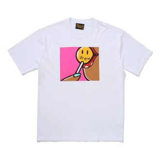 Drew House Sweet Tooth T-shirt White DR-FW21-125