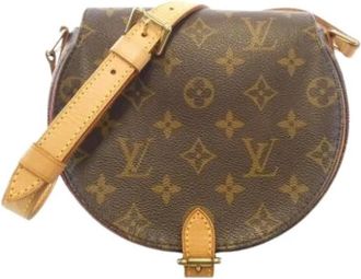 Louis Vuitton Pre-owned Cross Body Bags, female, Brown, Size: ONE SIZE Pre-owned Tambourin Shoulder Bag