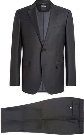 Ermenegildo Zegna Trofeo Sartorial Pak - Heren - Business pakken - Zwart - 2XL - Wol - Kostuums