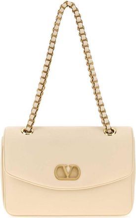 Valentino Garavani Off White Djuna Medium Shoulder Bag