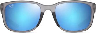 Maui Jim Sunglasses Akala B599 14 Mj0599 Sa 004 Matte Gray/Hawaii Blue Unisex Polarized