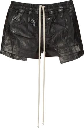 Rick Owens Short Shorts - Dames - Bermuda - Zwart - S - Korte Broeken