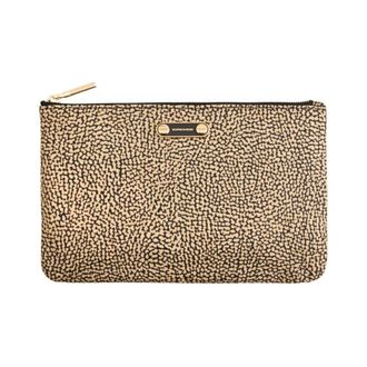 Borbonese Mujer, Bolsos, Beige, Talla: ONE Size