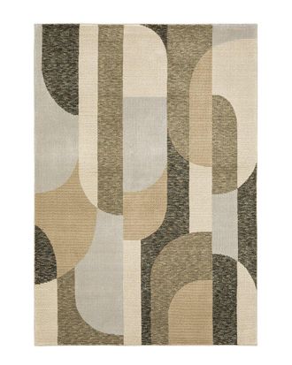 Style Haven Serene Contemporary Geometric Area Rug