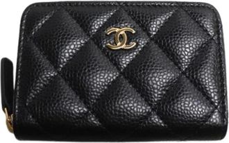 Chanel Pre-owned Wallets, female, Black, Size: ONE SIZE Pre-owned Vintage Wallet