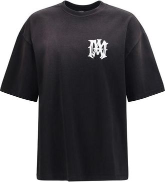 Amiri Black Cotton Mens T-Shirt