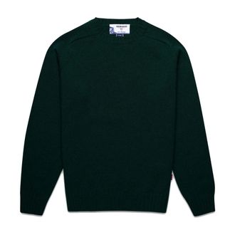 Sebago Round-neck Knitwear, male, Green, M, Gilead Round-neck Knitwear