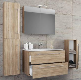 VCM 5-piece washbasin washbasin Badinos SC in Natural