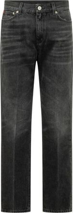 Seafarer River Straight Broeken - Dames - Regular Fit Jeans - Zwart - W26 - Jeans