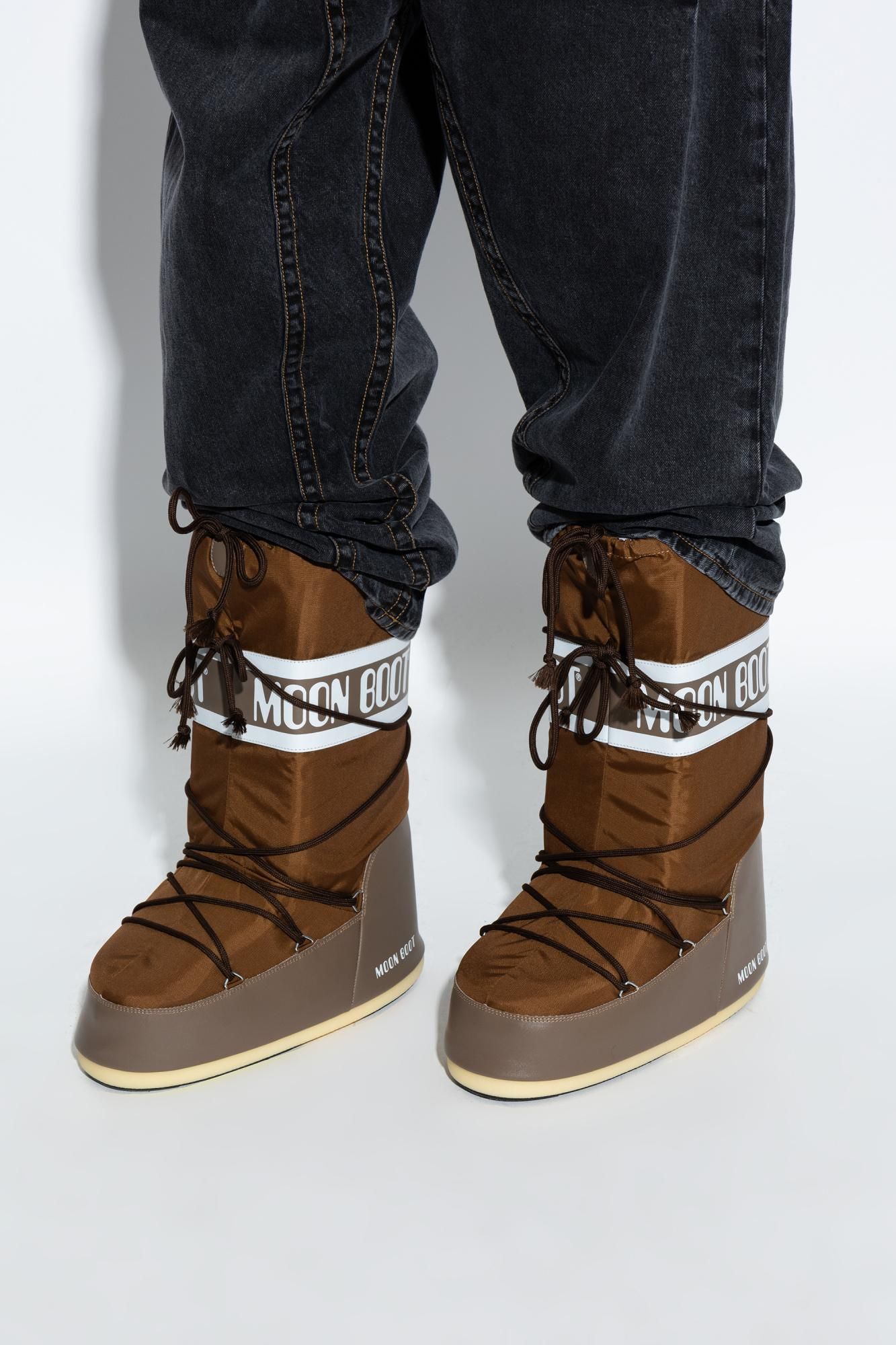 【関税&送料込】Moon Boot Sandals Brown Moon Boot SANDAL BAND SUEDE Brown | BSTN Store