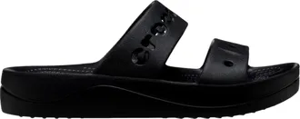 Crocs Womens Crocs Via Platform Sandals Black 210121-001
