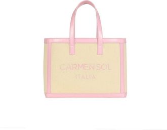 Carmen Sol Venezia Tote Bag in Baby Pink at Nordstrom