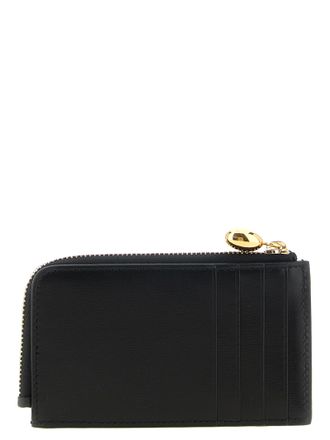 Jil Sander Calfskin Card Case - Black