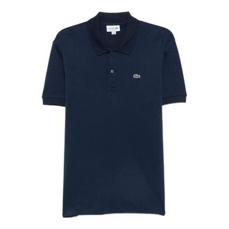 Lacoste Polo Shirts, male, Blue, Size: 3XL Regular Fit Pima Cotton Polo