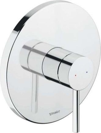 Duravit Duravit Circle Mezclador Monomando De Ducha, Empotrado, Cromo