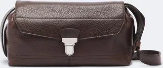 Christophe Lemaire Gear Small leather crossbody bag