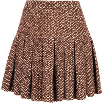 Dolce & Gabbana Pleated Mini Skirt, Size Eu, 44 (Authentic Pre-Loved)