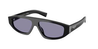 Prada PR C02SF Asian Fit 16K50B Mens Sunglasses Black Size 58