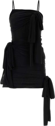 Blumarine Womens Black Stretch Nylon Mini Dress - Size EU 34 (Womens)