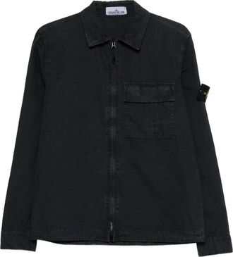 Stone Island Zip Pocket Shirt Jacket