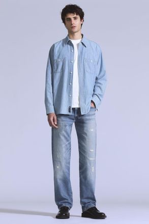 Levi's Vaqueros Levis Blue Tab Anchor Relaxed - Hombre - 28X32 - Lavado medio / Top Deck