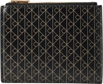 Calvin Klein Portafoglio Zip Emblem - - Accessories - Donna - Nero - ONE SIZE