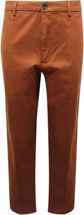Department Five Stijlvolle Italiaanse Broek - Heren - Chinos - Bruin - W30 - Broeken