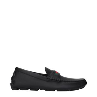 Gucci Herens Bestuurdersloafers zwart leer