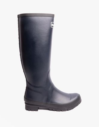 Barbour Womens Barbour ABBEY Womens Wellington Boots Navy - Blue - Size: 5