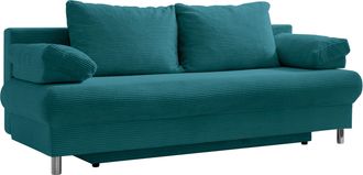 Inosign Schlafsofa »Como« 2-Sitzer, Federkern, Breite 196 cm, inkl. Rücken.-und Armlehnenkissen