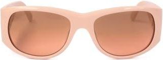 Marni 57mm Square Sunglasses in Beige /Grown To Pink at Nordstrom Rack