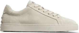 Tod's Connected Cassette 04L - Heren - Sneakers - Beige - 40 1/2 EU - Leer - Schoenen
