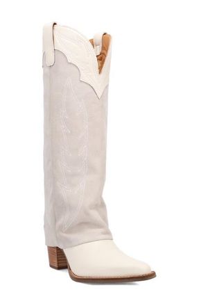 Dingo Wild Fire Western Boot in White at Nordstrom, Size 9.5