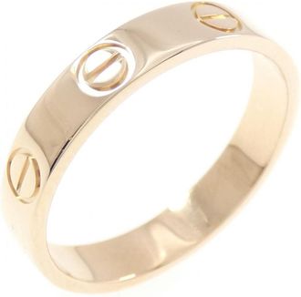 Cartier Pink Gold (18K) Band Ring (Pre-Owned)