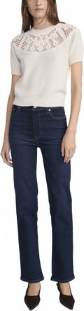 Frame Denim Le Sleek Straight Jean In Fairway