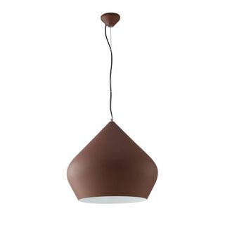 Netlighting Tholos Dome Ceiling Pendant Corten E27 in Brown