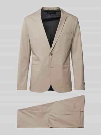 Drykorn Drykorn Anzug im unifarbenen Design Modell Irving in Beige, Gr&ouml;&szlig;e 48