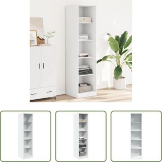 vidaXL Armadio bianco - Armadio Bianco 50x50x200 cm in Legno tecnico