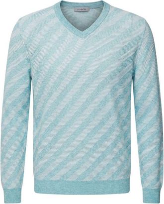 Malo Linen Mens Mens Sweater