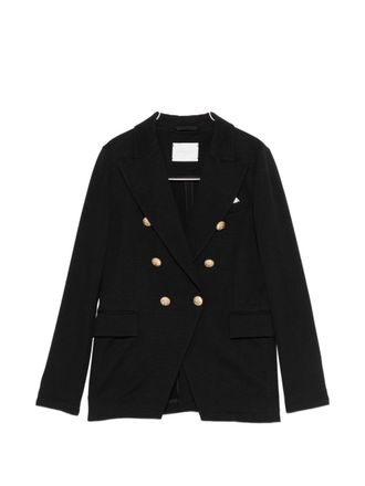 Circolo 1901 Womens Cotton Double-Breasted Jacket