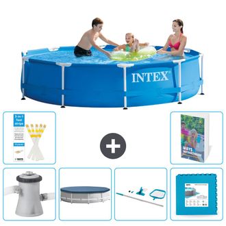 Intex Piscina Con Estructura Redonda - 305x76 Cm - 7-piezas S191