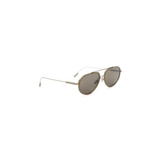 Ermenegildo Zegna Sunglasses, male, Brown, Size: ONE SIZE Ez0305 Aviator Sunglasses