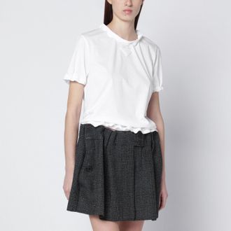 Prada White cotton jersey T-shirt