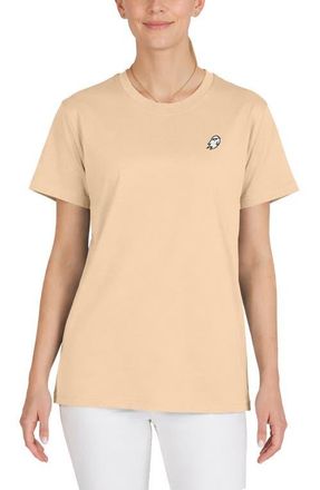 Dalix Womens Ghost Mode Jersey Relaxed Tee in Sand at Nordstrom, Size Xx-Large