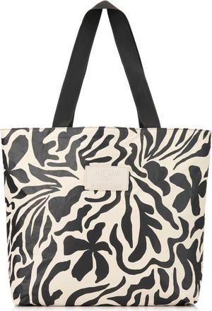 Aloha Collection Day Tripper Float Water Resistant Tote in Black/Sandstone at Nordstrom