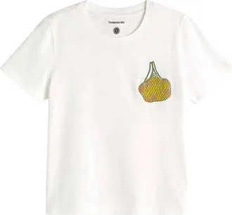 Thinking Mu Donna, Top, Bianco, M, new