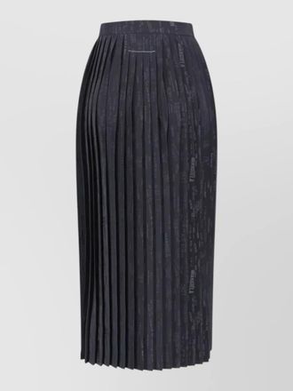Maison Margiela midi pleated skirt
