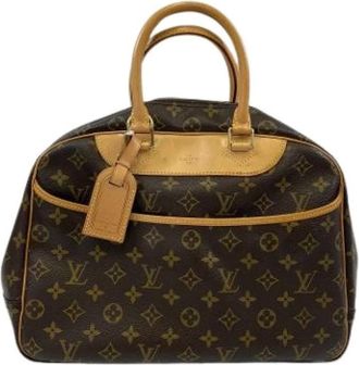 Louis Vuitton Pre-owned Handbags, female, Brown, Size: ONE SIZE Pre-owned Deauville Handbag